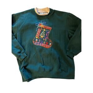 Bobbie Brooks large Christmas sweatshirt